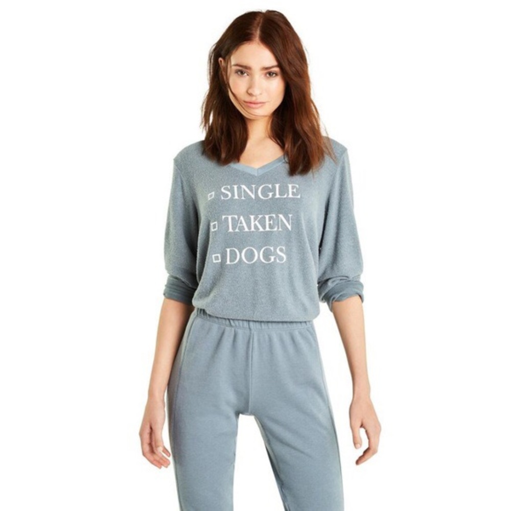 Wildfox sweatshirt single taken dogs